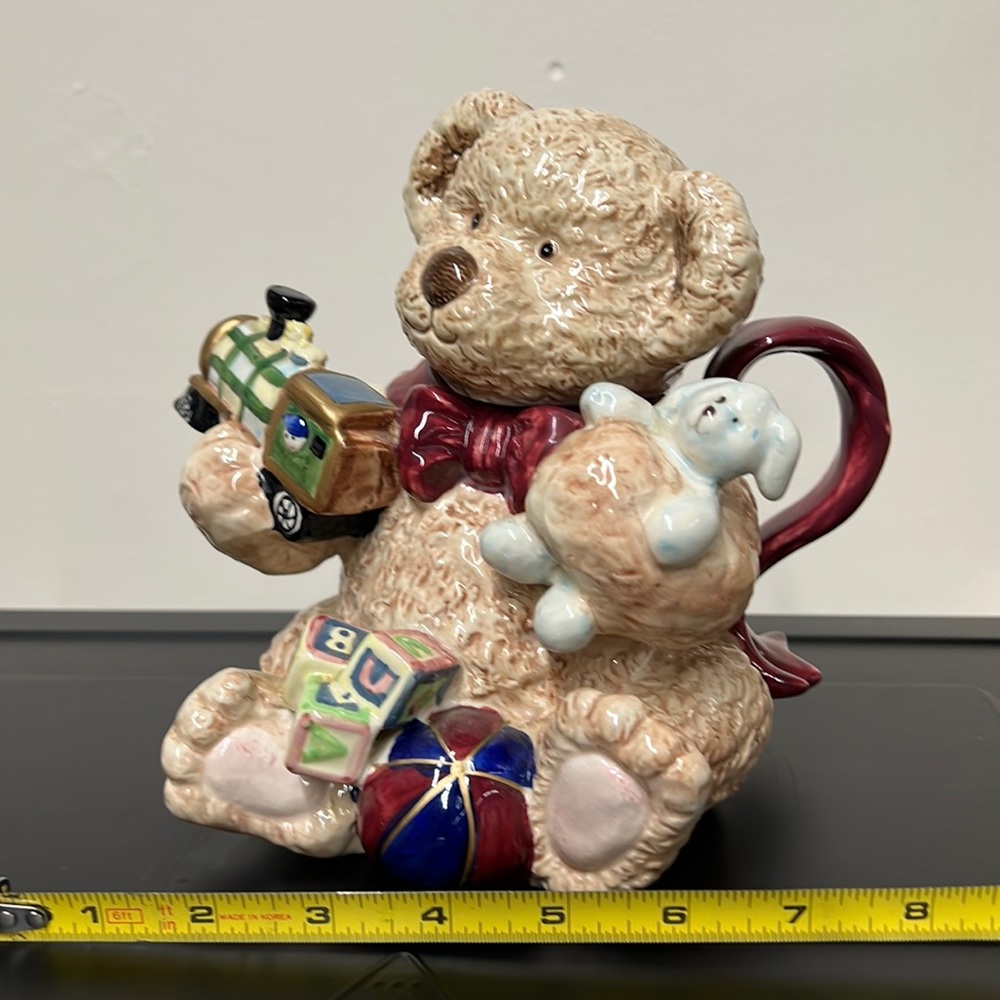 Teddy bear Tea Pot - Picture 4 of 13